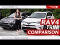 2018 Toyota RAV4 LE, XLE, & Limited Trim Features - Falmouth Toyota - Cape Cod, MA