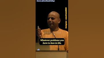 🤦‍♂️Problems in Life🫣| 😂Gaur Gopal Das Comedy  #shorts #shortsfeed #ytshorts