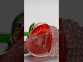 Strawberry of glass ❤️❤️❤️ #fruit #food #ai #water