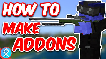 How To Make Minecraft Addons (Tutorial) | Bedrock/MCPE