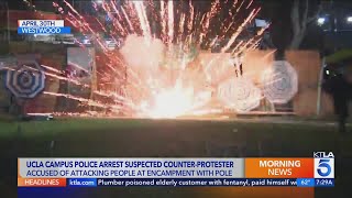 18-year-old arrested in attack on UCLA encampment