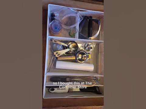 How to Organize Kitchen Drawers - YouTube