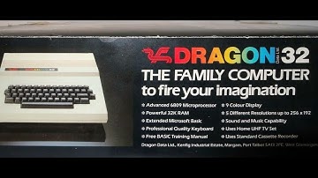 DRAGON 32 - 1982 - Salvaged Ebay finding.