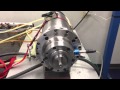 Gm precision spindle test run  gti spindle technology