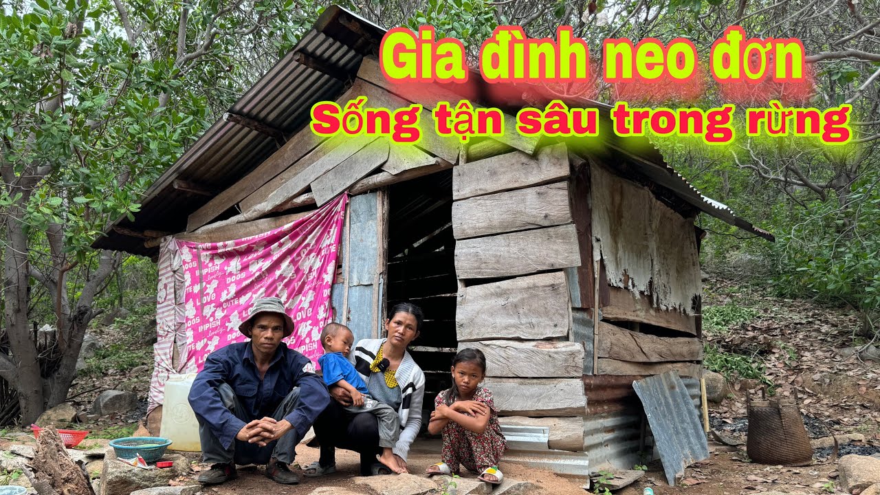 Gia đình SỐNG NEO ĐƠN nằm tận giữa khu rừng sâu || 73