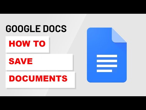 Videó: Hogyan menthet el egy Google-dokumentumot az asztalra?