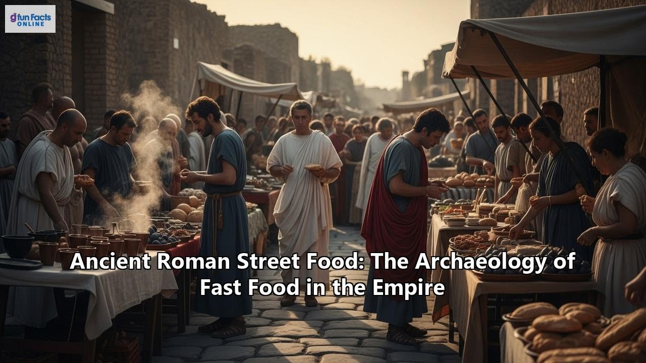 Ancient Roman Street Food: The Archaeology of Fast Food in the Empire