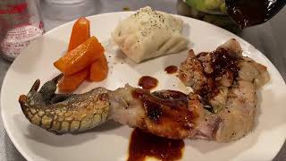 【ワニ肉ステーキとビール】自分を大蛇丸と信じて止まない一般男性が優勝する動画です。