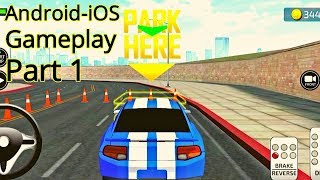 DRIVING ACADEMY - Android/iOS Gameplay Part 1 (Car School Driver Simulator 2019) screenshot 1