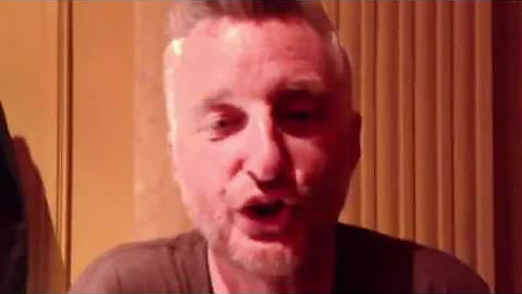Billy Bragg Wishes Dirk Vandenberghe Good Luck in ...