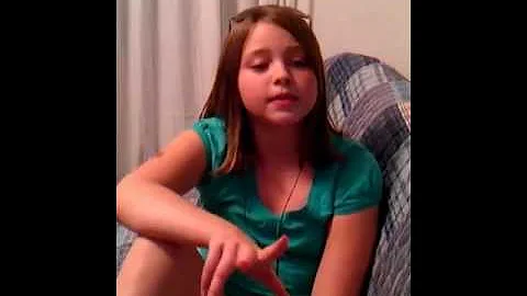 Big black horse and the cherry tree cover by Kayja