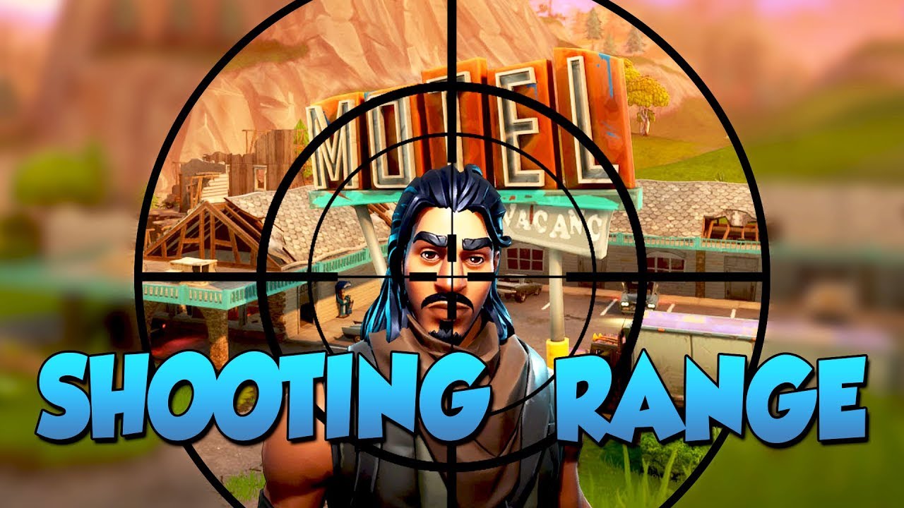 SHOOTING RANGE! Fortnite Battle Royale Ideas YouTube