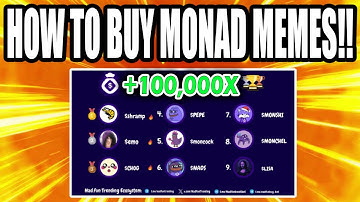 HOW TO BUY MONAD MEMES EASY!! (SHRAMP, ANAGO, EMONAD)