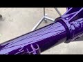 Illusion purple prismatic powders