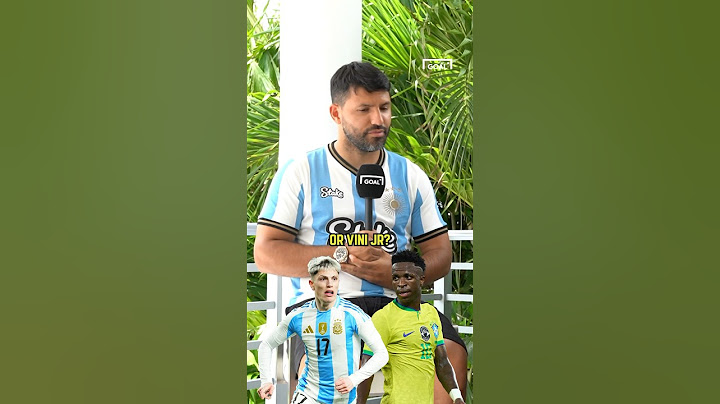 Vini Jr Or Garnacho 🤔 — Sergio Aguero Picks Between Copa America Stars 👀 #football #soccer #messi