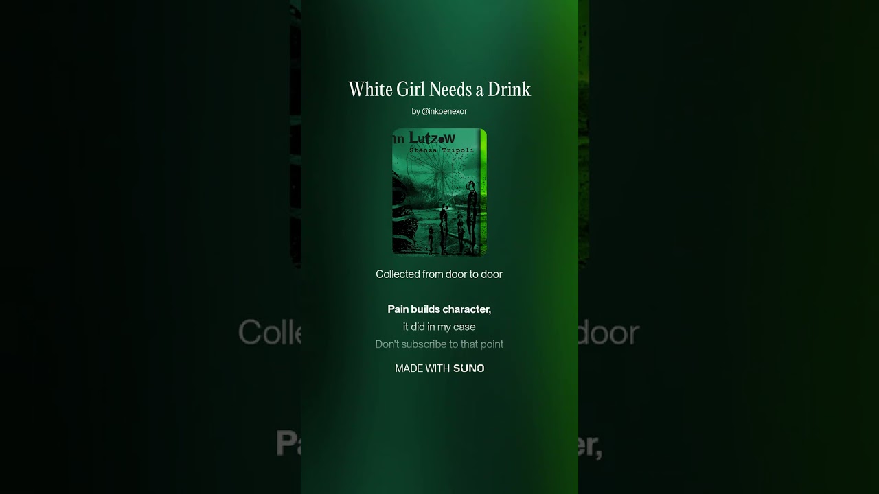 White Girl Needs a Drink