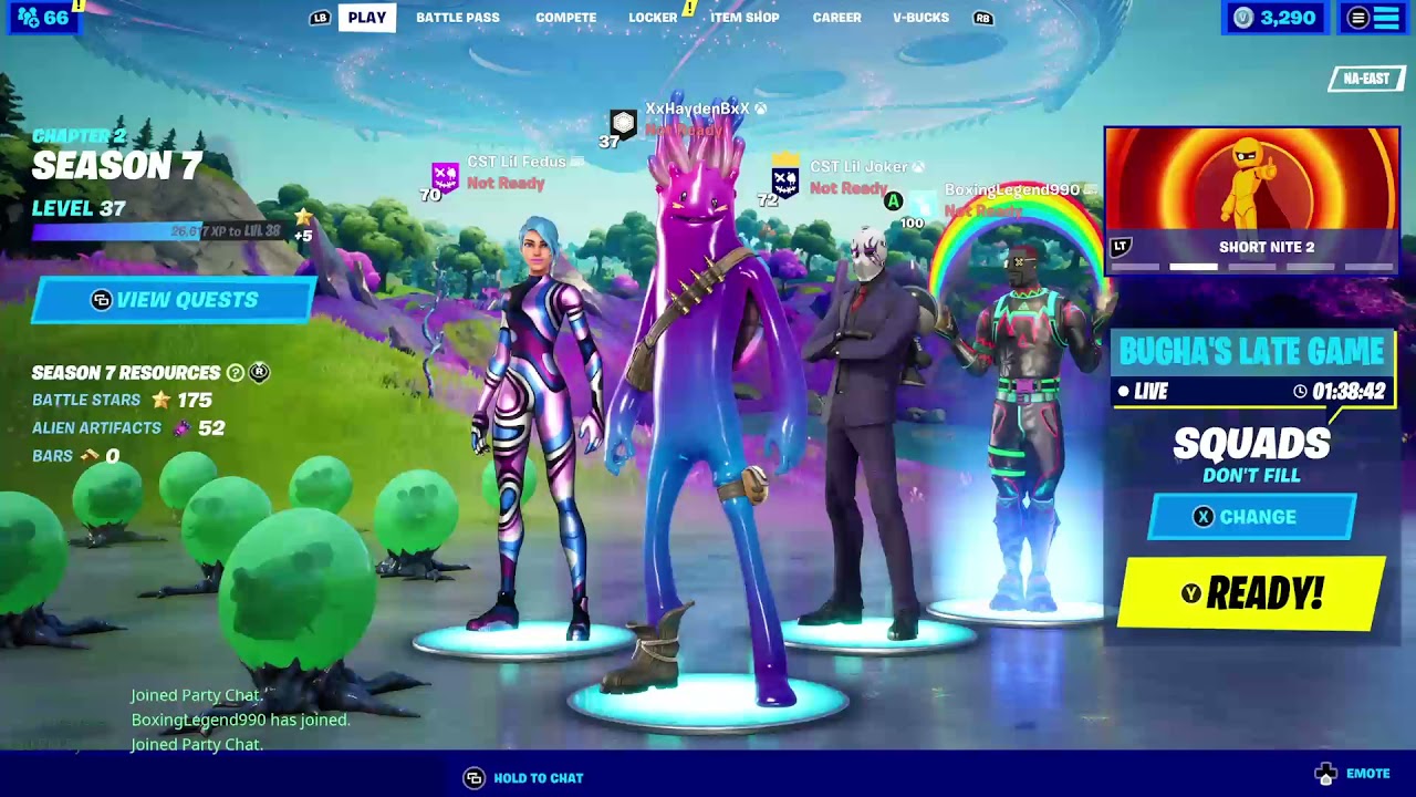 Fortnite Bughas late game test event!