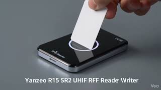 YANZEO R15 Metal UHF RFID Reader/Writer | Keyboard Emulation & High Performance