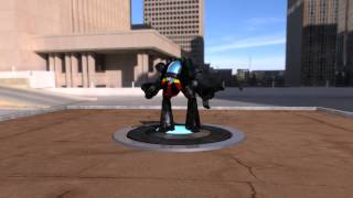 Mech Rigging and Animation Test Run - Experimental Test-Render Maya 2016