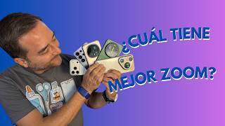 5 teléfonos premium ¿Cuál logra mejor zoom?