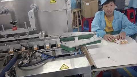 One machine completed the entire process from packaging to boxing e-cigarettes Saving 80% of manual