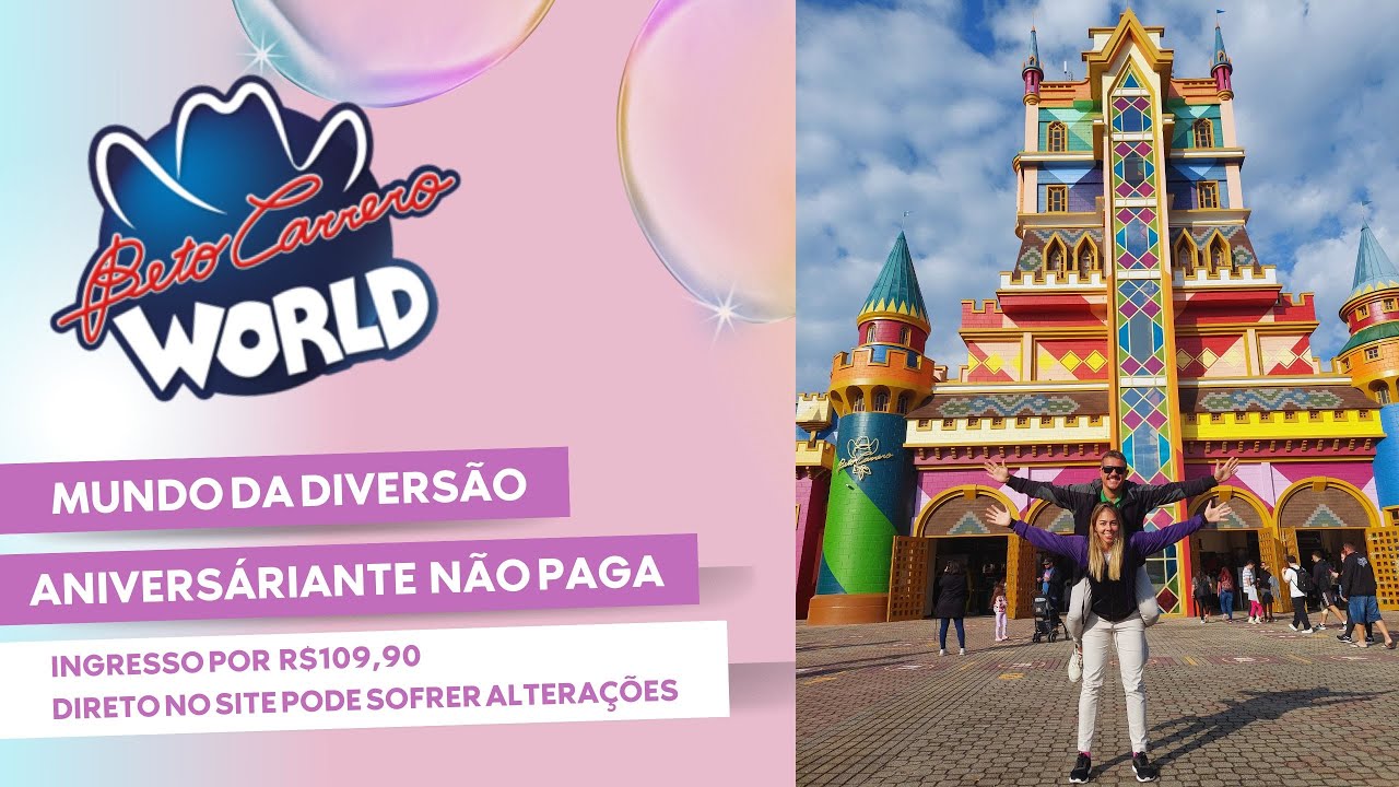 Beto Carrero World - Maior parque temático da América Latina - Viagens e  Caminhos