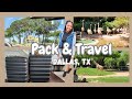 Pack and travel with me  dallas tx getaway