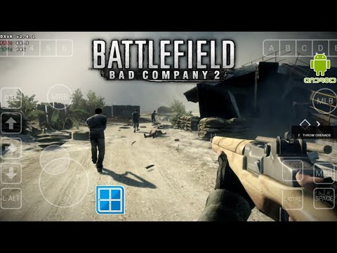 Battlefield Bad Company 2 Gameplay (HD) Winlator 10 (Windows Emulator) Android
