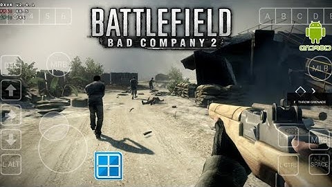 Battlefield Bad Company 2 Gameplay (HD) Winlator 10 (Windows Emulator) Android