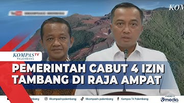 Pemerintah Cabut 4 Izin Tambang di Raja Ampat, kecuali PT Gag Nikel