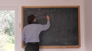 Complex Analysis II course, lecture 1:  Laurent series