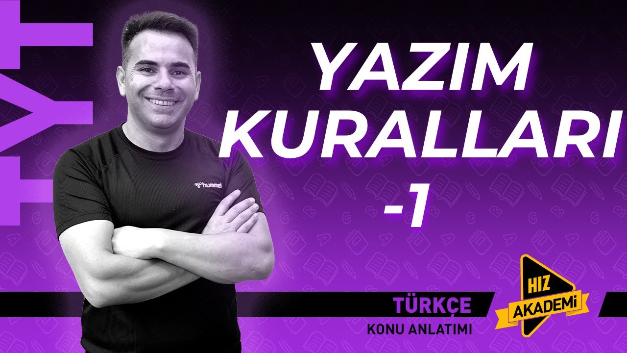 1.Gün I Yazım Kuralları 1 I Büyük Harflerin Kullanım Yerleri I TYT I KPSS