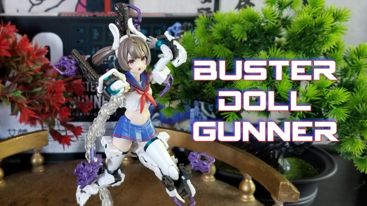 Buster Doll Gunner Megami Device Model Kit AAA Awesome Review from