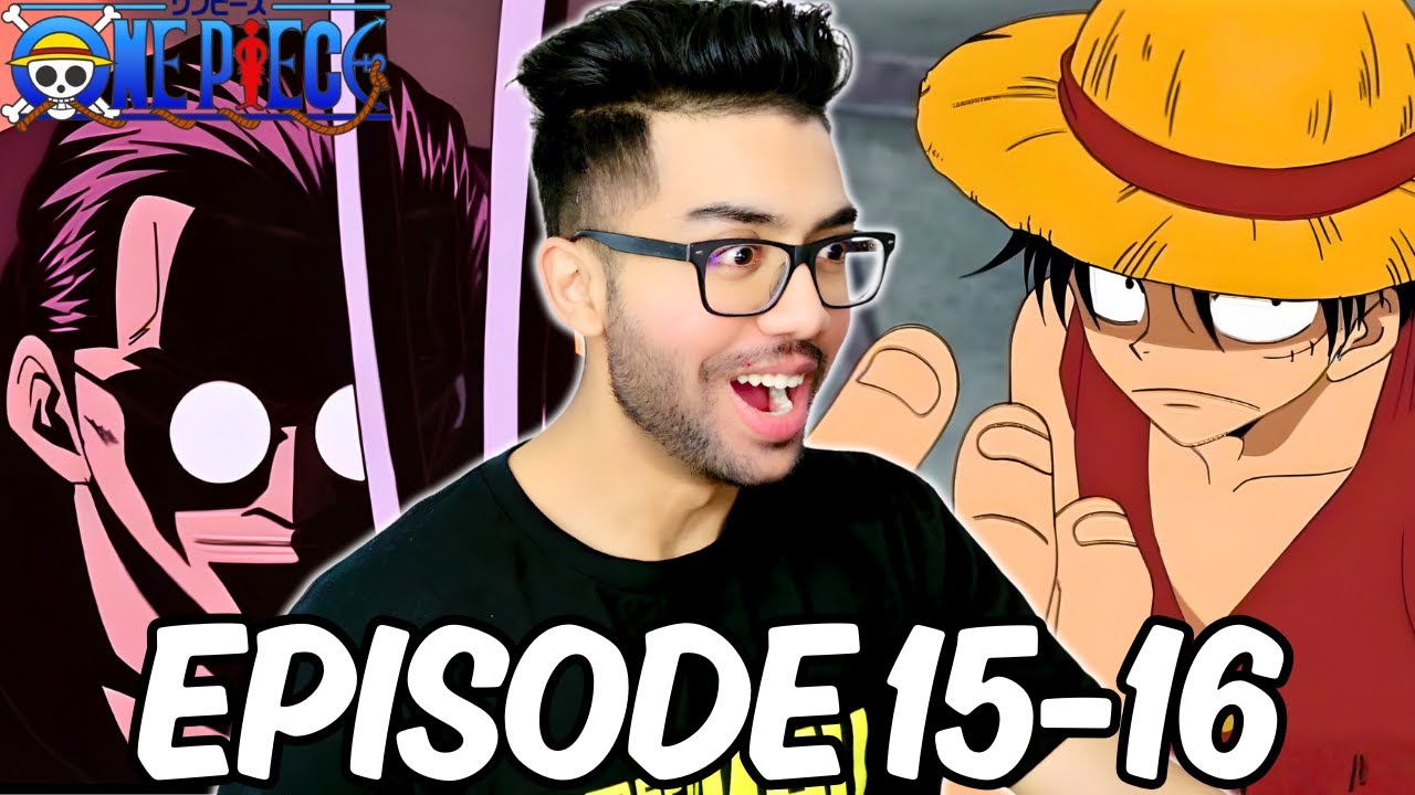 LUFFY vs KURO! One Piece Episode 15-16 REACTION