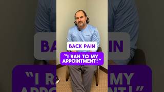 meet Michael! he had bad back pain, but now he’s can run to his appointments!🏃#foryou #acupuncture