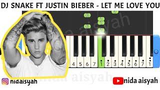 NOT ANGKA PIANIKA LET ME LOVE YOU