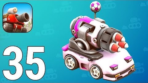 Pico Tanks Gameplay Walkthrough Part 35 - Flash Helix Tank [iOS/Android Games]