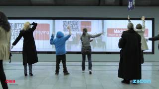 tele.ring: Human Motion Tracking and Gesture Recognition - Interactive Digital Signage