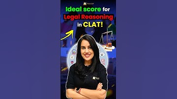 Ideal Score in Legal Reasoning in CLAT | Kriti Bhatnagar #shorts