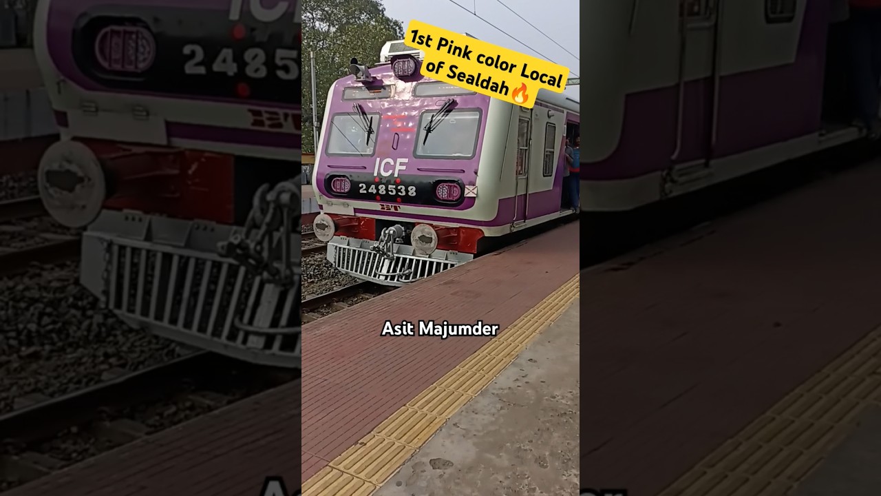 1st Pinky of Sealdah Division 😮😍 