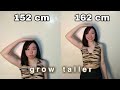 How to Grow Taller 2-4 inches in 1 week