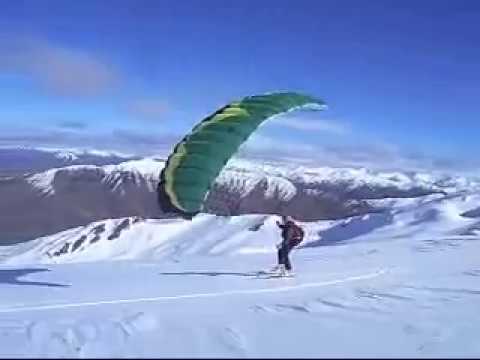 Speed Riding Cardrona Ski Field Back Bowls - Ozone bullet