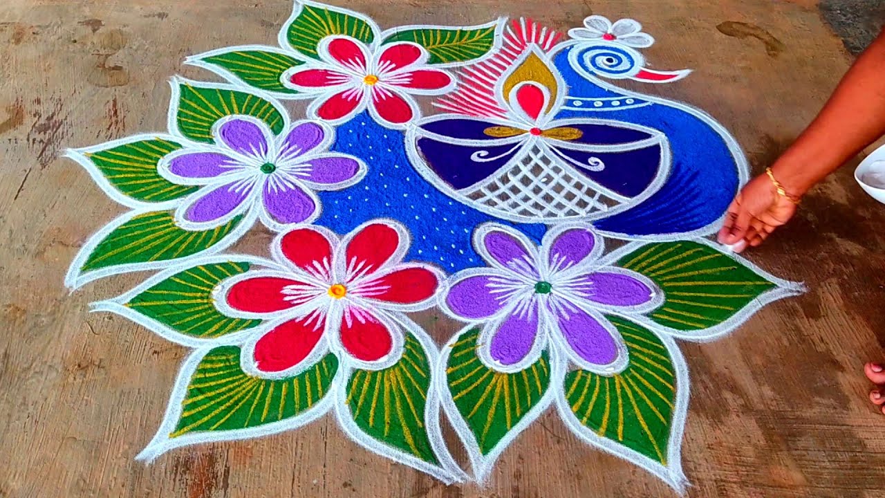 Designs Rangoli Faceis Para Competicao 2024 Abc Plataforma