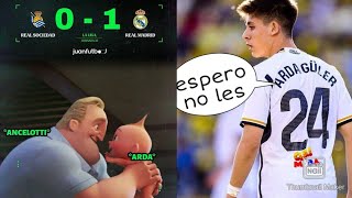 Memes Real Sociedad 0 Real Madrid 1 Liga Española 2024