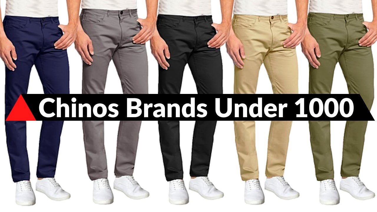 Best Brands for Chinos under 1000 | Buy Chinos available at Amazon ...