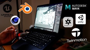 M4 MacBook Air Review as a 3D Modeler and a Developer