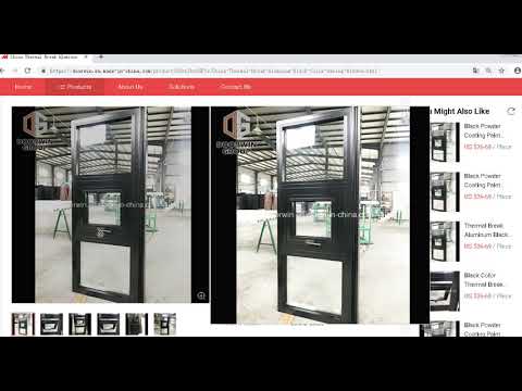 camera iphone 8 plus apk Thermal Break Aluminum Black Color Awning Window by DoorwinGroup.com