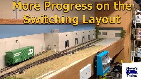 Tulsa Spur Part 16: HO Switching Layout Progress Update
