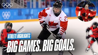 canada s captain clutch marie philip poulin athlete highlights