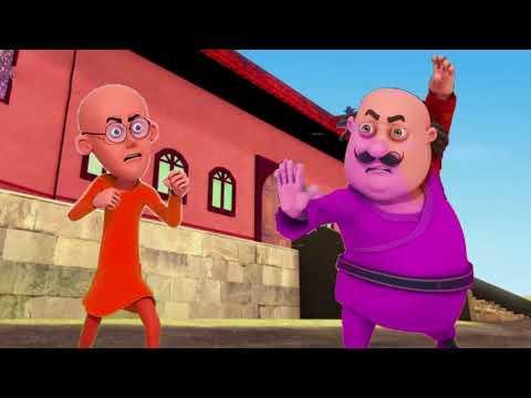 Motu Patlu VS John GIANT Motu Patlu Coloring in Hindi - 3D Animation Cartoon Coloring Pages #5